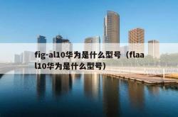 fig-al10华为是什么型号（flaal10华为是什么型号）