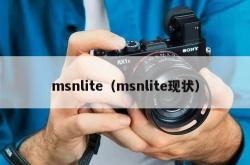 msnlite（msnlite现状）